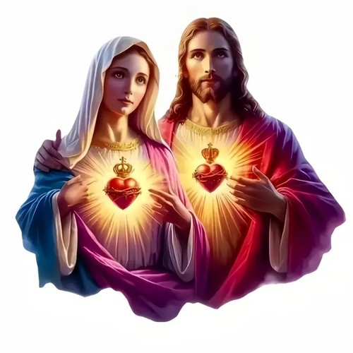 Jesus mary sacred heart - jesus,