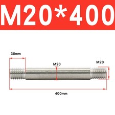 PARTIAL THREADED DOUBLE END THREADED STUD BAR ROD BOLTS  A2 304 STAINLESS STEEL