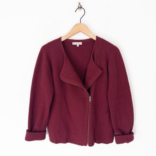 Hobbs biker cardigan jacket - biker,