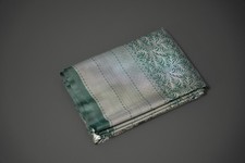 Katan Silk Saree With Silver