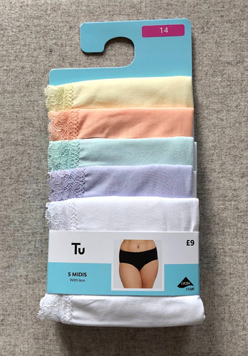Ladies midi knickers briefs - midi,