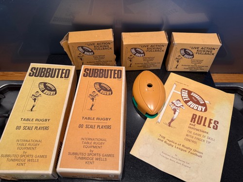 Vintage 1970s subbuteo rugby - vintage,