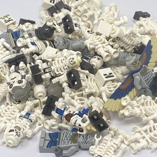 LEGO Minifigures Skeleton Zombie Undead Bundle.  4 x Random Figures (four)