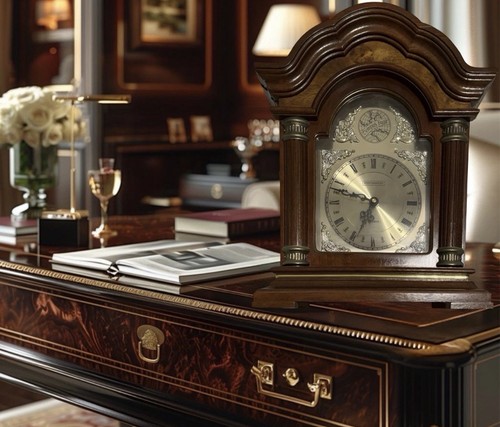 Vintage tempus fugit wood - vintage,