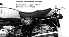 BMW R45 / R65 Complete Carrier Set - Black BY HEPCO AND BECKER (1978-1985)