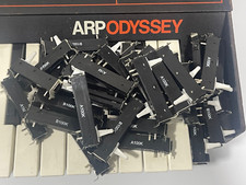 NEW ARP Odyssey synthesizer complete set of slide potentiometers (34)