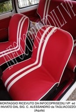 Fiat 850 Sedan Seat Covers