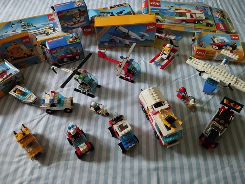 Lego system town - lego, lot