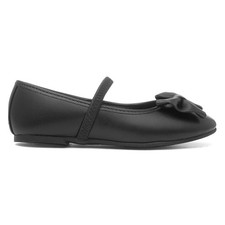 Walkright Girls Shoes Black