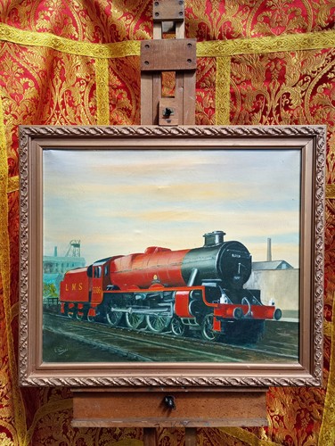 Large oil canvas - a, on