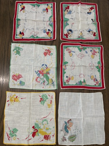 Lot vintage child children - 6,