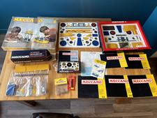 MECCANO 1970s vintage job lot, inc set 6, conversion set, gears set, manuals etc