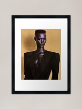 Grace jones framed art - jones, print