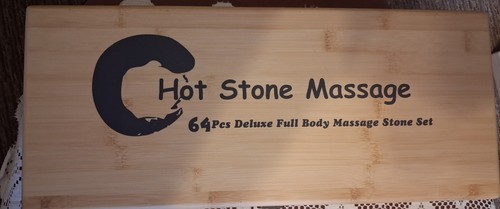 Deluxe hot stone massage - stone, set