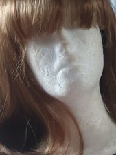 brown/ blonde bob wig with fringe new look  for Christmas  party/new year