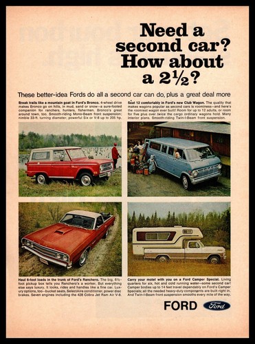 1969 ford bronco club - ford, wagon