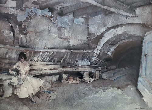 William russell flint - flint, -secret