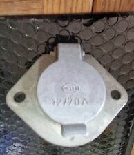 GENUINE HELLA 12/70A COMMERCIAL 7 PIN ALUMINIUM TRAILER SOCKET.