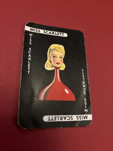 Cluedo spare parts cards - parts, &
