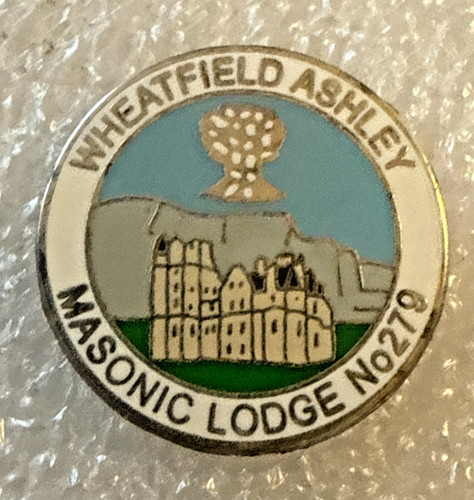 Masonic enamel badge - masonic,