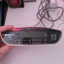 Roberts Radio Alarm Clock CR9971 FM/MW WORKS GREAT!