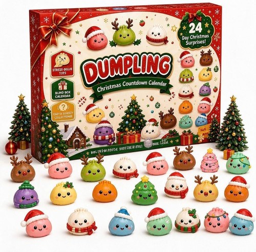 Squishy dumpling advent - dumpling,