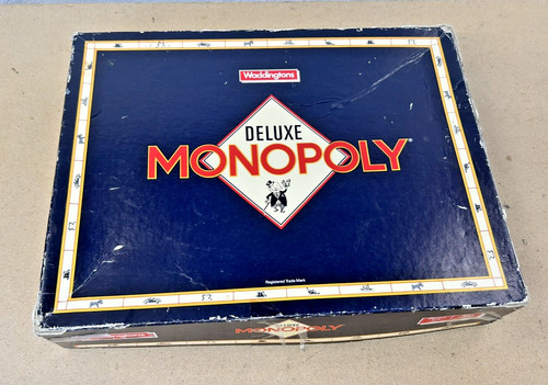 Vintage monopoly deluxe - vintage,