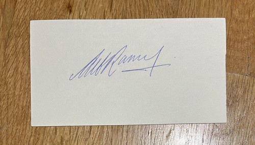 Alf ramsey signed england 1966 - ramsey,