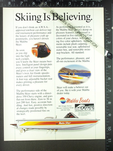 1988 advertisement for malibu - 1988,