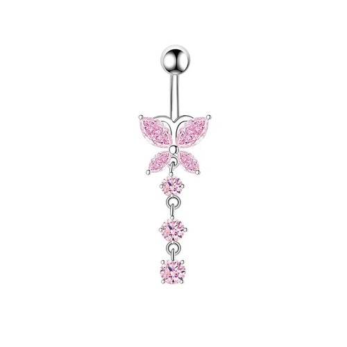Belly bars button piercing - belly,