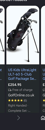 Kids golf ultralight - u.s.,