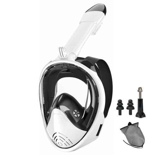 Full face snorkel mask - face,