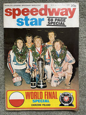 Speedway Star World Final Special 1976 Edition Magazine, Peter Collins, Rare VGC