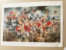 battleof Waterloo military art