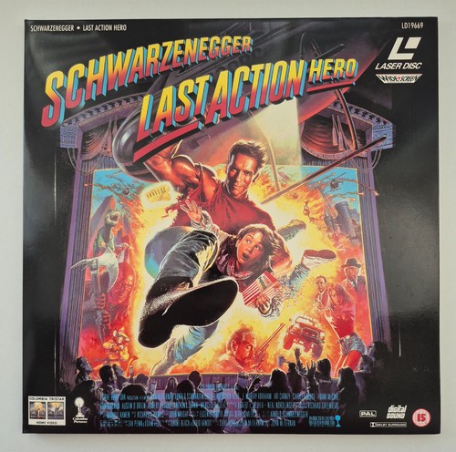 Last action hero laserdisc - action,