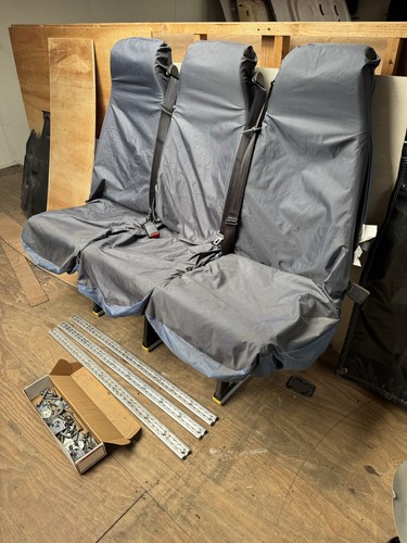 Triple quick release van seats - release,