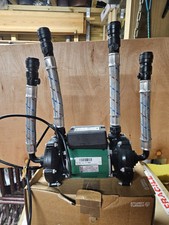 Salamander pump shower system