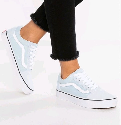 Vans old skool baby blue - old,