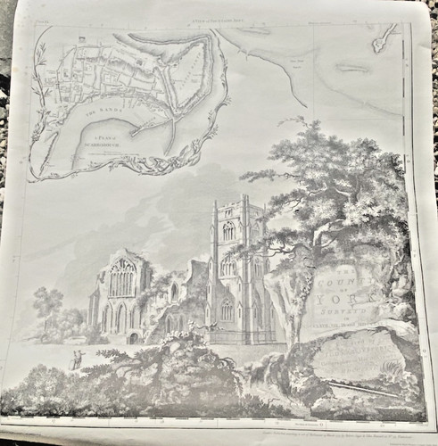 Scarborough plan view - view, of