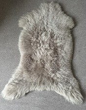 Natural Sheepskin Rug Pet Bed