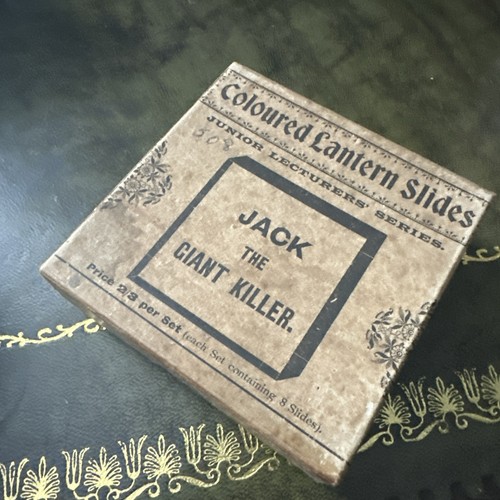 Boxed antique magic lantern - antique,