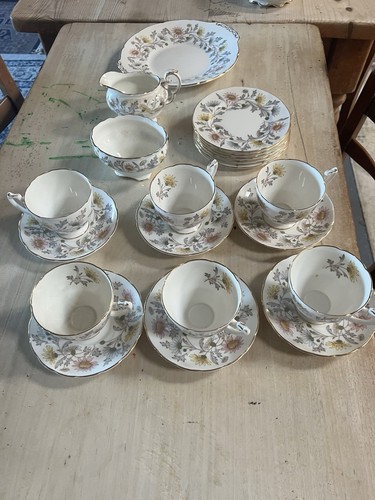 Coalport vintage floral bone - floral,