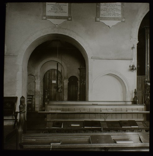 Magic lantern slide - slide, icklesham