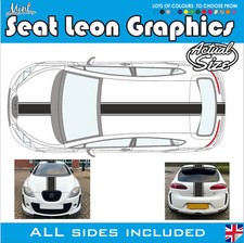 Seat Leon OTT Viper Stripes FR Cupra Ibiza Decals Stickers Graphics 012