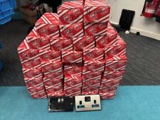 MK MK Double 13A SP Switched Twin Sockets Screwless Clip on Faceplate