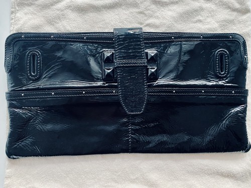 Chloe black clutch bag with - chloe,