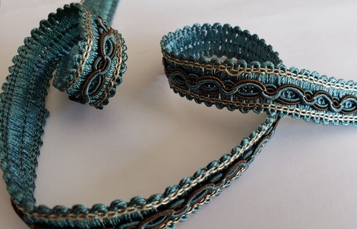 Multi colour teal silky - multi-colour, gimp