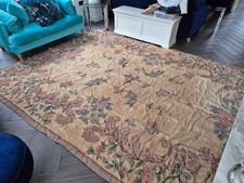 Aubusson style needlepoint rug