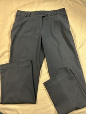 Ladies J.R.B Golf Trousers Black Size 12 Straight Leg
