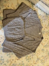 Ladies Grey Cardigan and Top Co ord Size M River Island